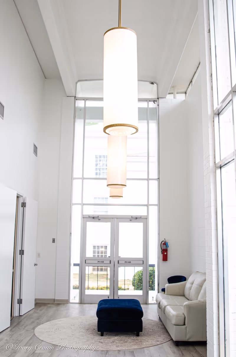 Historic hallway inside the venue