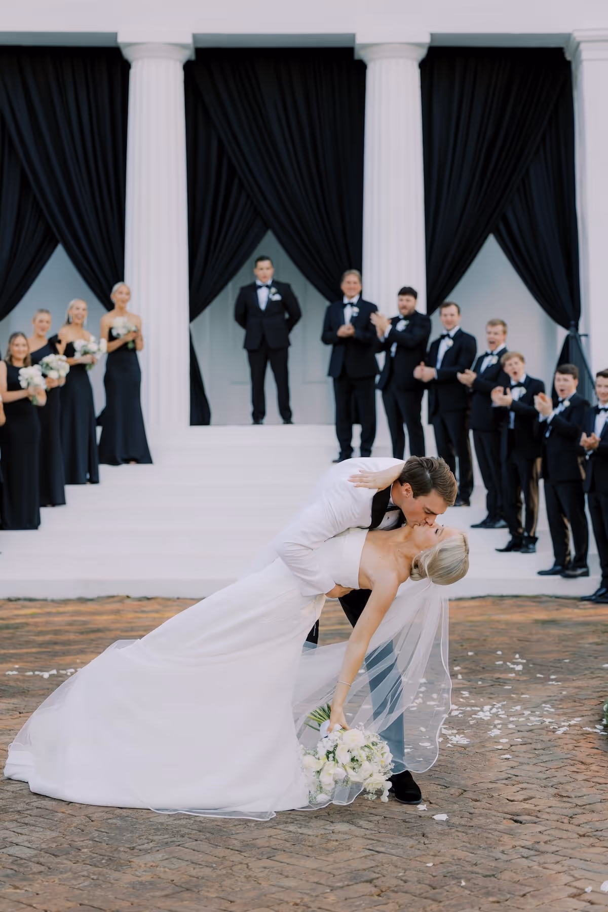 Beautiful ceremony setup at The Venue at Oak Place
